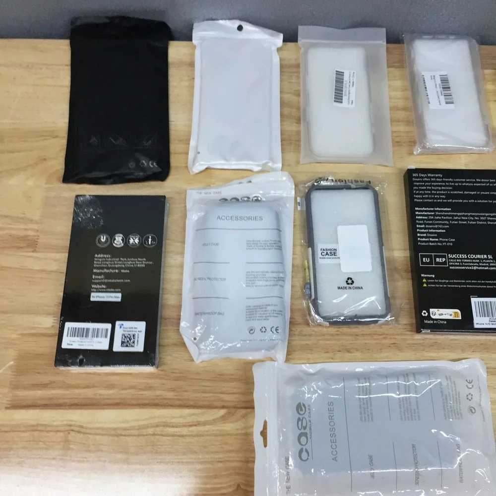 Lot of 11 iPhone Accessories Cases Screen Protector JETech Mkeke 16 15 14 12 Pro